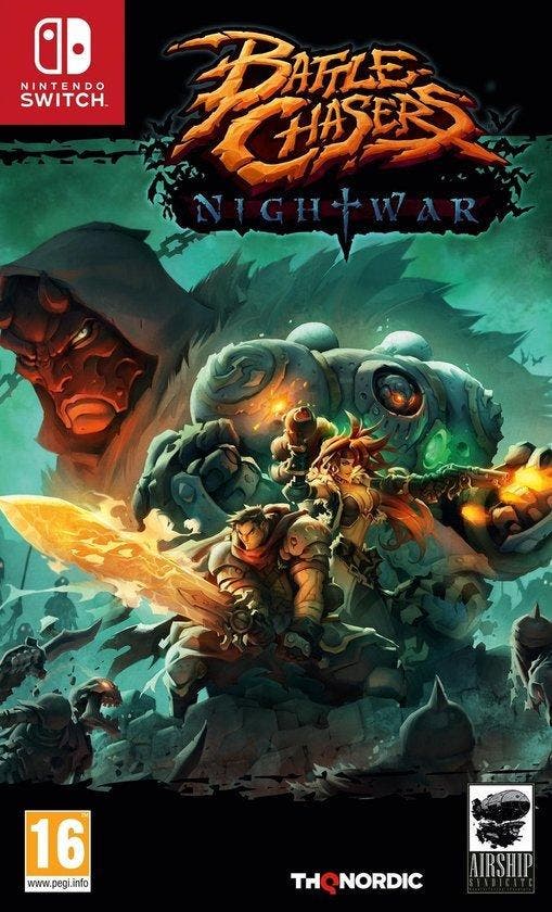 Switch Battle Chasers Nightwar, Spelcomputers en Games, Spelcomputers | Nintendo Switch, Zo goed als nieuw, Verzenden