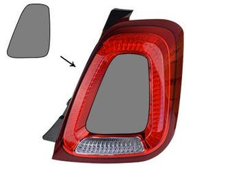 Achterlicht o.a: Abarth, Fiat, 500 - 595, 695, 500 (312), Ophalen of Verzenden, Nieuw, Fiat