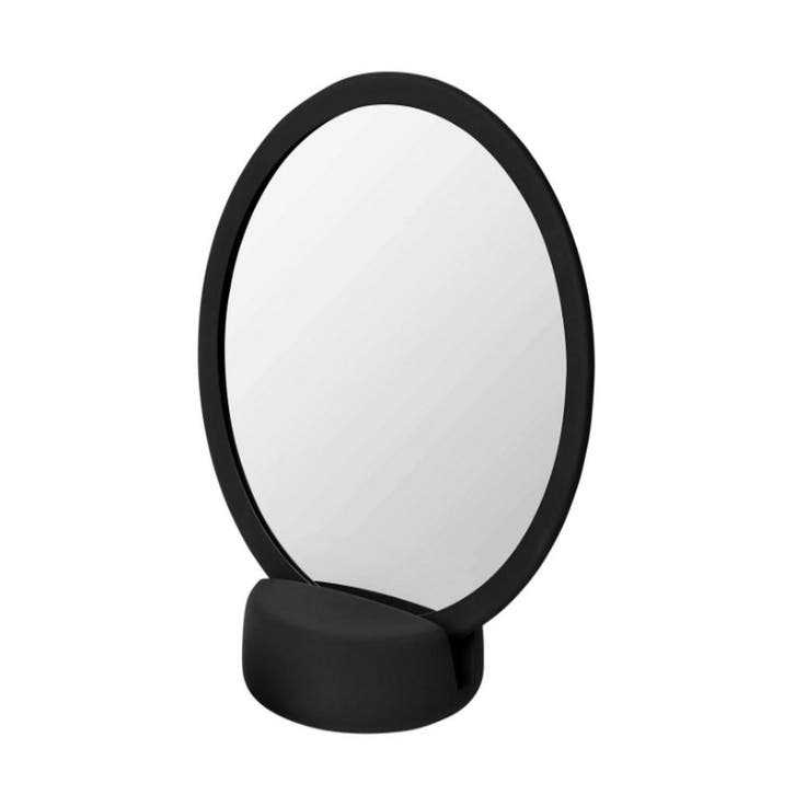 Blomus Cosmeticaspiegel Sono Zwart, Huis en Inrichting, Woonaccessoires | Spiegels, Nieuw, Vierkant, Minder dan 100 cm, Ophalen of Verzenden