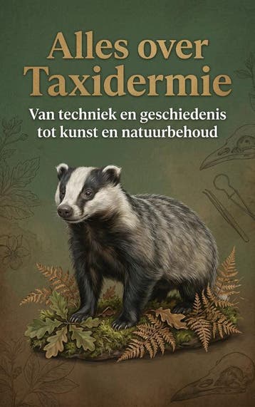 Alles Over Taxidermie | Andries B.V. | Nieuw, Boeken, Ophalen of Verzenden, Nieuw, Andries B.V.