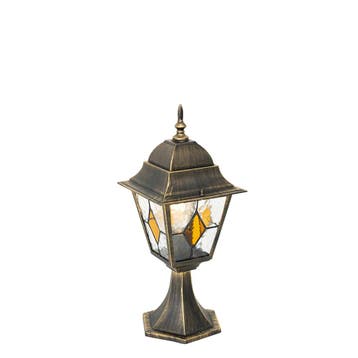 Vintage buiten lantaarn antiek goud 45 cm - Antigua, Tuin en Terras, Verzenden, Nieuw, Aluminium