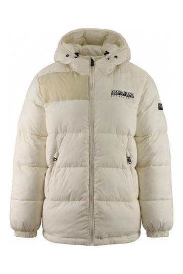 Napapijri Winterjas in maat M Wit, Napapijri, Verzenden, Gedragen, Wit