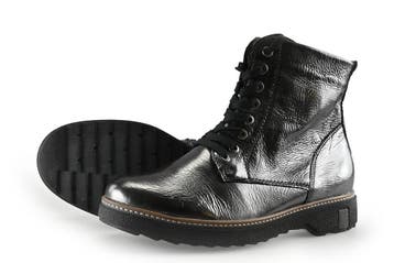 Waldlaufer Veterboots in maat 40 Groen, Kleding | Dames, Schoenen, Waldlaufer, Verzenden, Overige typen, Zo goed als nieuw