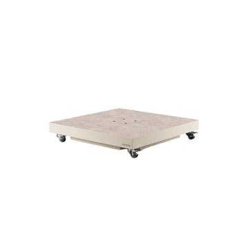 Platinum ceramica parasolvoet 90kg sandstone-vullen met zand, Nieuw