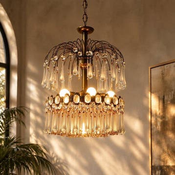 Manifattura Muranese - Plafondlamp - Murano-glas, metaal -
