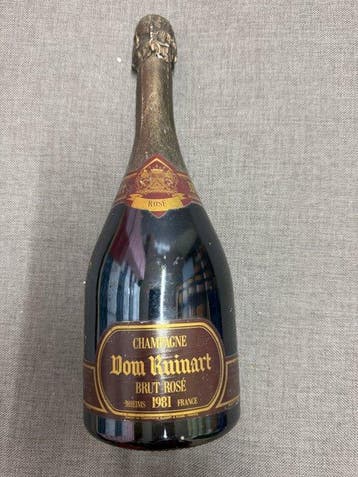 1981 Ruinart, Dom Ruinart - Champagne Rosé - 1 Fles (0,75, Verzamelen, Nieuw