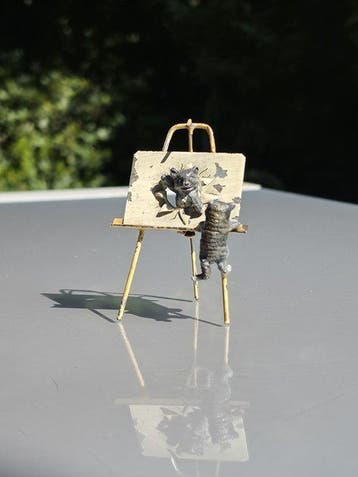 Onbekend Wenen Vienna Austria - Onbekend - sculptuur, Cat