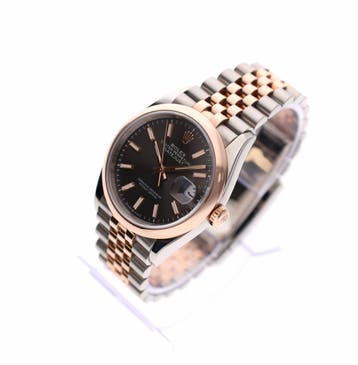 Rolex Datejust 36mm Oystersteel & Everose Gold 126201;..., Overige merken, Overige materialen, Ophalen of Verzenden, Zo goed als nieuw