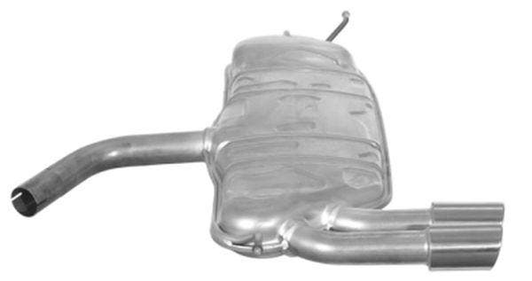 Uitlaat, Einddemper Audi A3 (8P1), Auto-onderdelen, Uitlaatsystemen, Nieuw, Verzenden