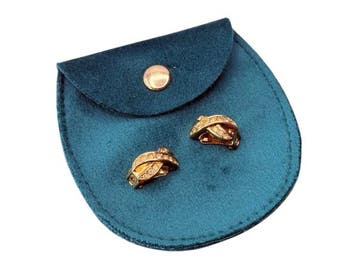 Veiling - Christian Dior | Vintage Strass Crossover Clips, Sieraden, Tassen en Uiterlijk