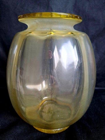 Leerdam - A.D. Copier - Balustervaas - Glas - Sonoor vaas