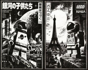 Æ (XX-XXI) - BUNDLE!! LEGO Space: Earth Odyssey – Pisa ·, Nieuw