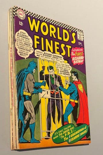 Worlds Finest #156-163, 212 - 9 Comic - 1966/1972, Boeken, Strips | Comics, Nieuw