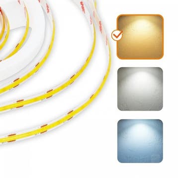 Kobi Premium LEDstrip TRAMO 320 COB 5m 3000K 12Vdc | 860l..., Ophalen of Verzenden, Nieuw