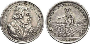 Ar-abschlag 1717 Reformation Martin Luther, Religion en E..., Postzegels en Munten, Verzenden