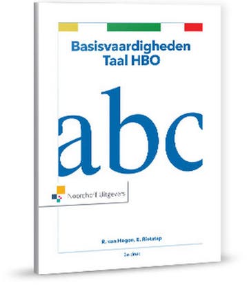 9789001875077 Basisvaardigheden Taal HBO | Tweedehands, Boeken, Schoolboeken, Verzenden, Zo goed als nieuw, R. van Hogen