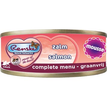 Renske Graanvrij mousse zalm hypoallergeen natvoer kat (b..., Verzenden, Kat