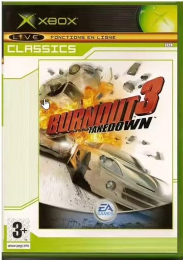 Burnout 3 Takedown zonder boekje (XBOX Used Game), Ophalen of Verzenden, Zo goed als nieuw