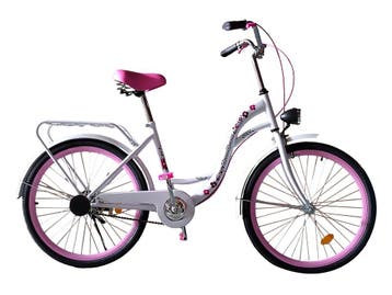 Meisjesfiets 24 inch Wit | 1 Versnelling | Nieuw | Scherp..., 24 inch, Versnellingen, Nieuw, Ophalen of Verzenden