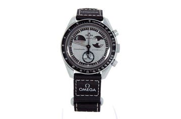 Swatch - Omega x Swatch MoonSwatch Mission to Earthphase, Sieraden, Tassen en Uiterlijk, Horloges | Heren, Nieuw