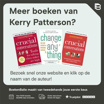 Crucial Accountability 2nd - Kerry Patterson 9780071829311, Verzenden, Zo goed als nieuw, Kerry Patterson