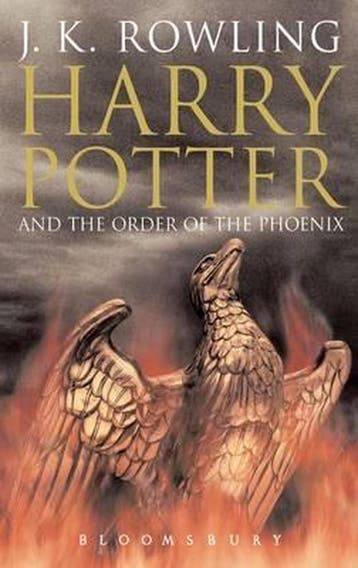 HARRY POTTER HC ADULT CVR 05 THE ORDER OF THE PHOENI, Verzenden, Gelezen, J.K. Rowling