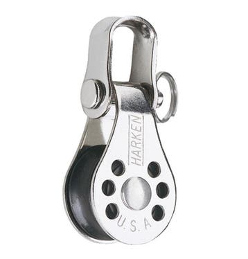 Harken Micro Blok - 1 schijf (22mm) met sluiting, Ophalen of Verzenden, Nieuw