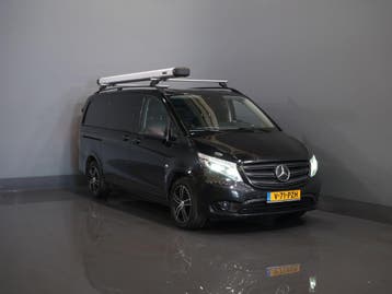Mercedes-Benz Vito L2H1 | Financial Lease voor 424 p/mnd, Automaat, Gebruikt, Overige carrosserieën, Zwart