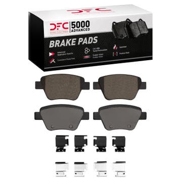 DFC 05-16 Audi A3 Rear 5000 Advanced Ceramic Brake Pads and, Ophalen of Verzenden, Nieuw