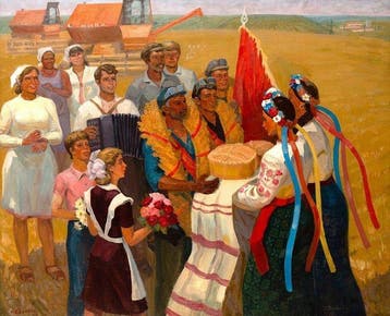 Ivan Petrovich Evchenko (1936-2014) - Festa del grano