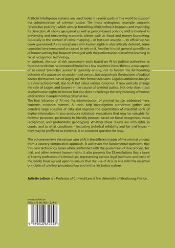 Artificial Intelligence and Administration of Criminal, Verzenden, Zo goed als nieuw