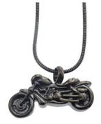 Assieraad, ashanger rvs motor zwartr, Nieuw, Zwart, Overige materialen, Kruis of Symbool