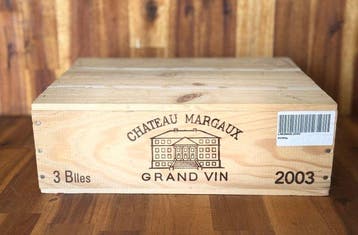 2003 Chateau Margaux - Margaux 1er Grand Cru Classé - 3 Fles, Nieuw