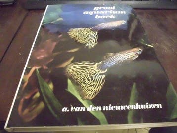 Groot aquarium boek - van den Nieuwenhuizen, Verzenden, Gelezen