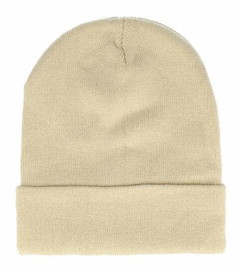 Beanie Muts - Basic - Unisex - Beige, Kleding | Dames, Hoeden en Petten