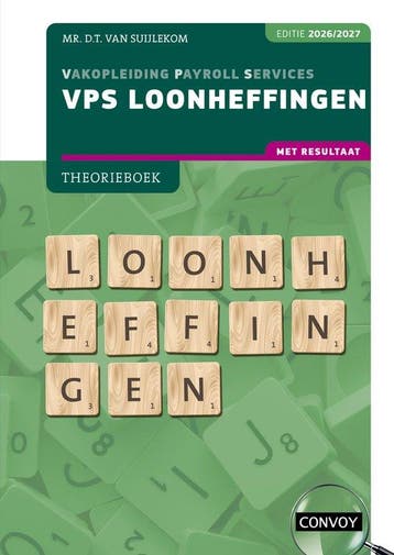 9789463175647 VPS Loonheffingen 2026/2027 Theorieboek, Boeken, Studieboeken en Cursussen, Verzenden, Nieuw, D.T. van Suijlekom