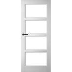 Weekamp binnendeur Wk6513-A1 88x231,5 (Wit, Zonder glas), Doe-het-zelf en Verbouw, Deuren en Horren, 80 tot 100 cm, 215 cm of meer