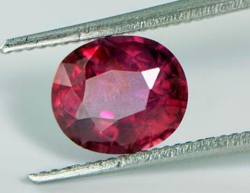 Rood Robijn - 1.63 ct - Gem research Swiss Lab (GRS) - Geen, Nieuw