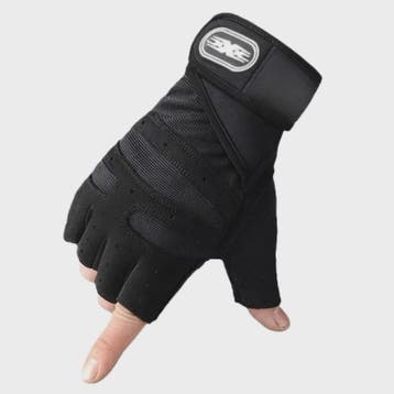 Fitness Handschoenen met Polsondersteuning - Gewichtheffen,, Verzenden, Nieuw