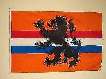 Hup Holland Hup Vlag, Oranje ek wk Vlag 150 x225 cm Nieuw!, Diversen, Verzenden, Nieuw