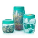Tupperware Set Universal Jars, Huis en Inrichting, Ophalen of Verzenden, Nieuw, Groen