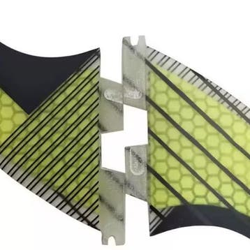 Surfboard vinnen set 3 stuks honeycomb tri fin, Verzenden, Nieuw