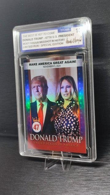 DONALD TRUMP 47th U.S. President - 1 Card, Nieuw