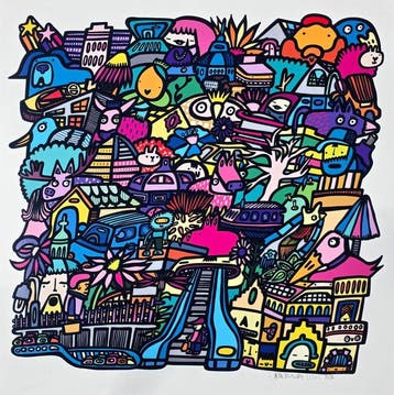 Kev Munday - There and Back - Limited Edition Giclee Print