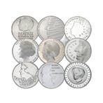 Aanbieding: 100 zilveren 50 gulden muntstukken, Verzenden