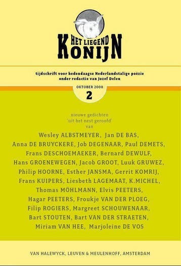 Liegend konijn 2008 nr2 9789056178789, Verzenden, Zo goed als nieuw
