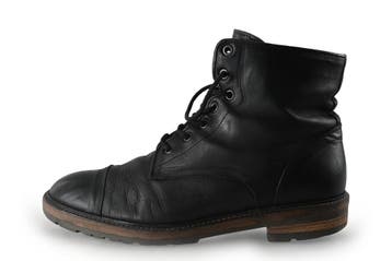 Manfield Veterboots in maat 43 Zwart, Kleding | Heren, Schoenen, Manfield, Verzenden, Zwart, Boots