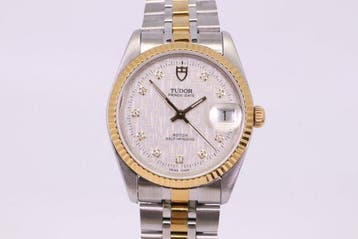Tudor - Prince Date - Zonder minimumprijs - 74033 | Silver
