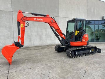 Veiling: Rupsgraafmachine Kubota KX155-3SZ Diesel 2012, Ophalen, Graafmachine