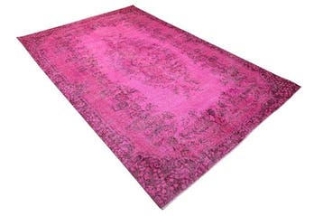 Roze designer vintage - Vloerkleed - 280 cm - 175 cm - met, Nieuw